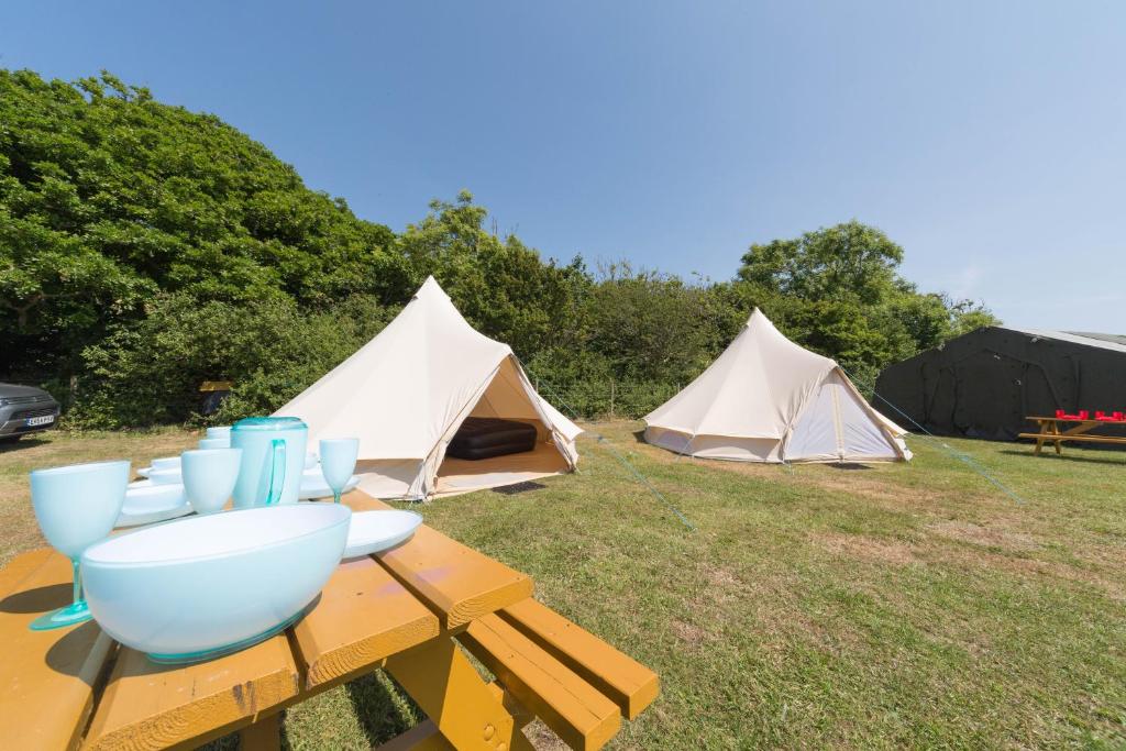 Camping in Swanage