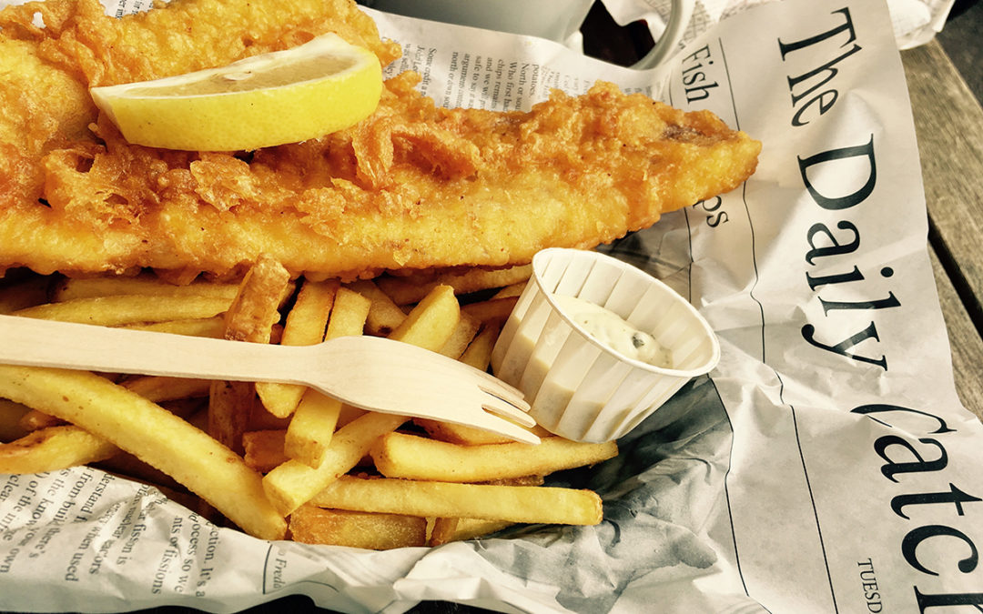 Fish & Chips in Swanage